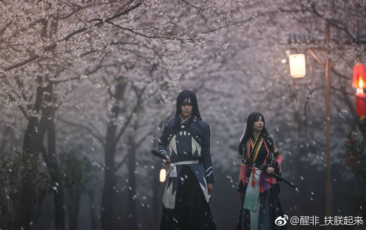 薄樱鬼斋藤一雪村千鹤cosplay-萌图百科