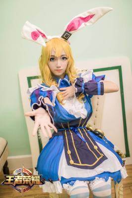 王者荣耀 妲己爱丽丝梦游仙境cosplay-萌图百科