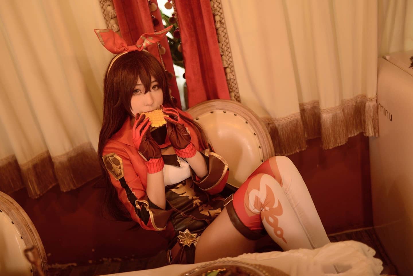 《原神》安柏cosplay-萌图百科