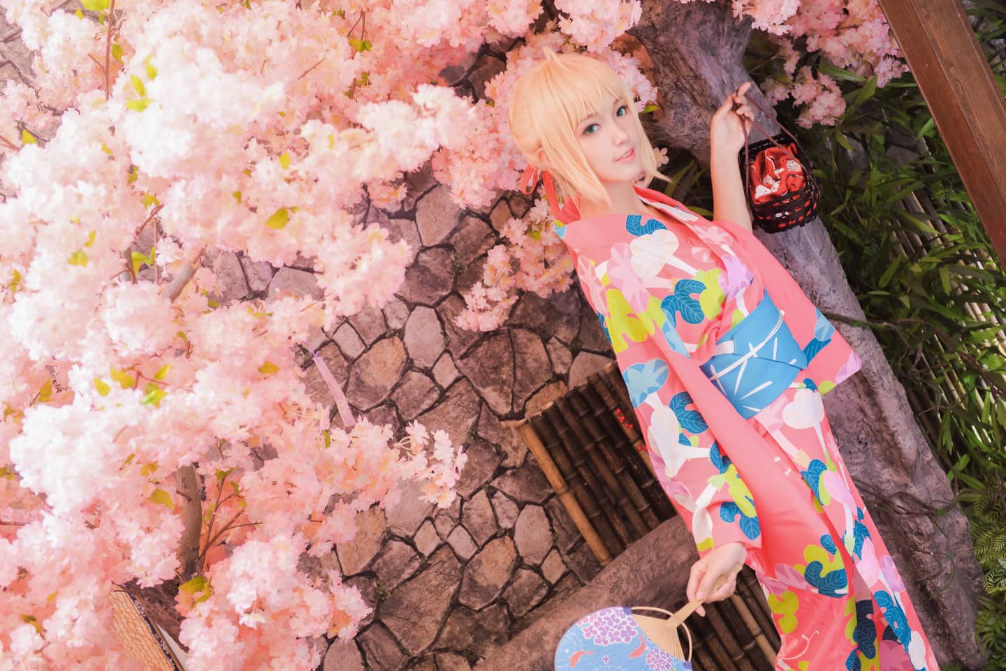 FGO浴衣尼禄cosplay-萌图百科