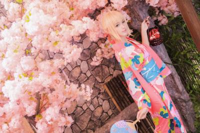 FGO浴衣尼禄cosplay-萌图百科