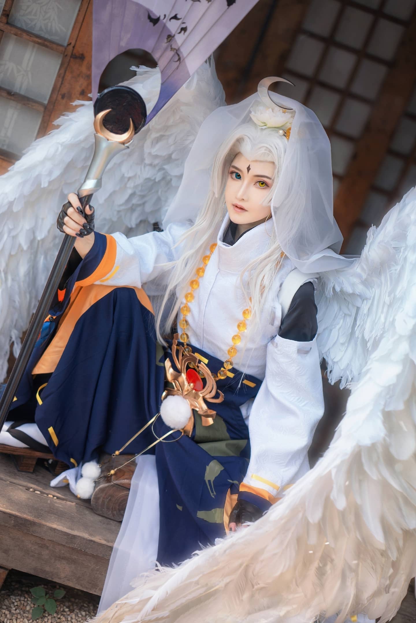 阴阳师 少羽大天狗cosplay-萌图百科