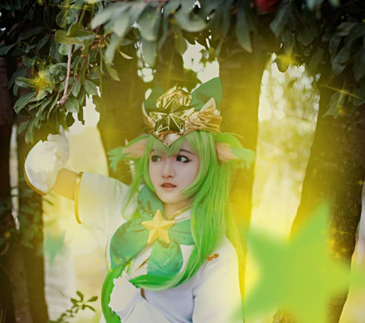 英雄联盟 仙灵女巫璐璐cosplay-萌图百科