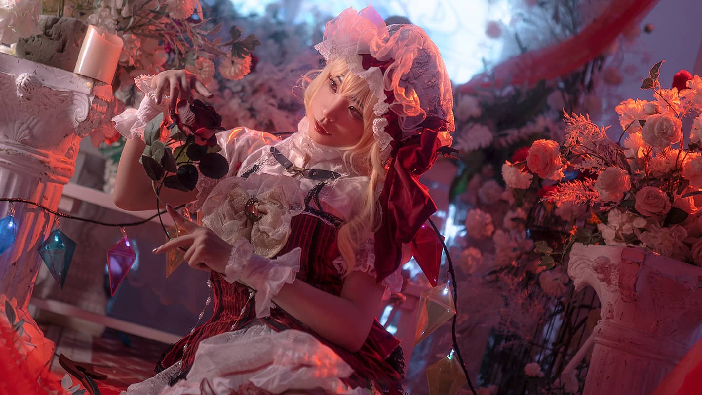 《东方project》芙兰朵露·斯卡雷特cosplay-萌图百科