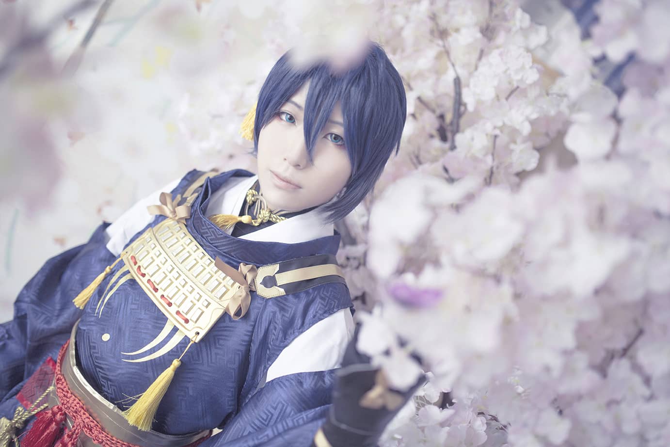 刀剑乱舞三日月宗近cosplay-萌图百科