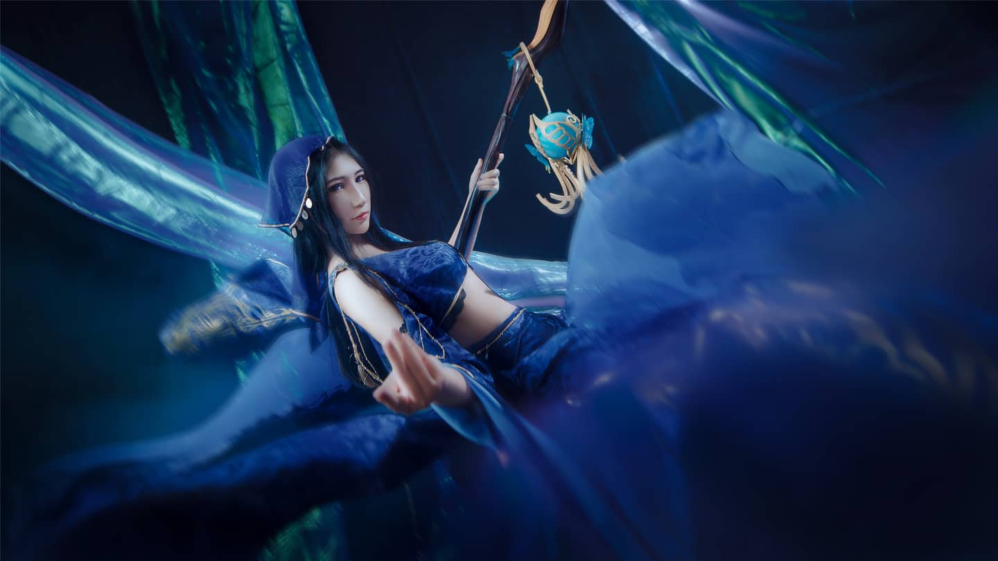 《逆水寒》九灵药人cosplay-萌图百科