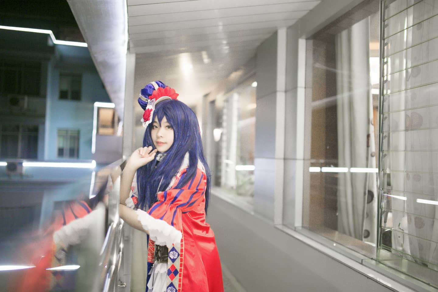 lovelive田园海未cosplay-萌图百科
