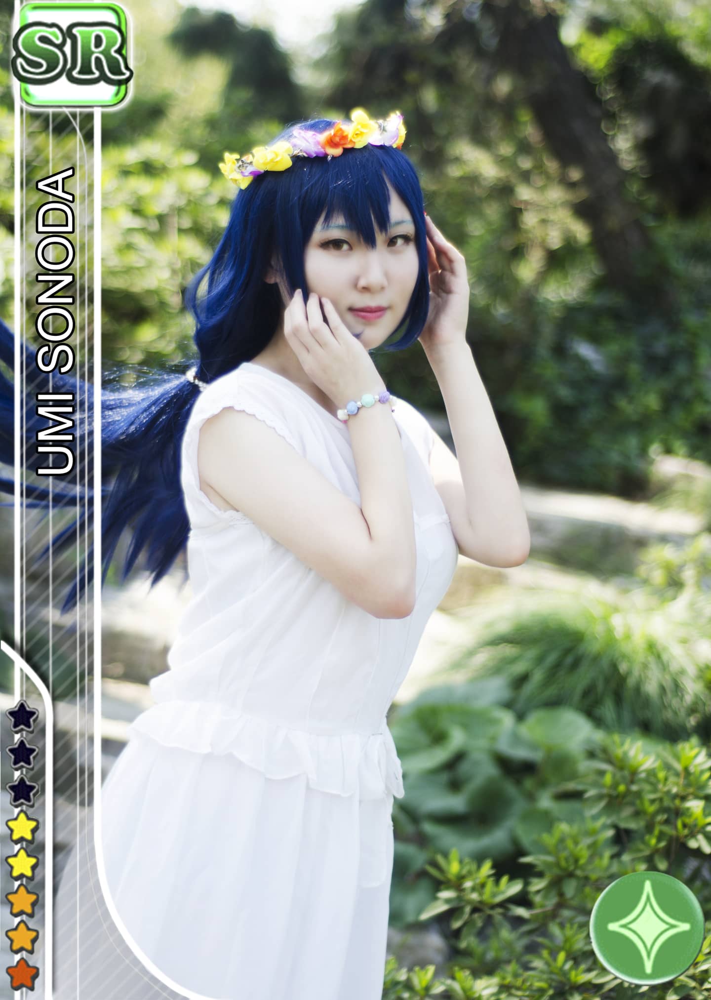 lovelive园田海未cosplay-萌图百科