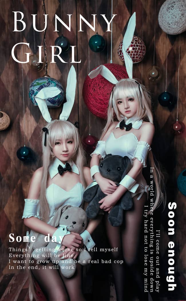 穹妹兔女郎 cosplay-萌图百科