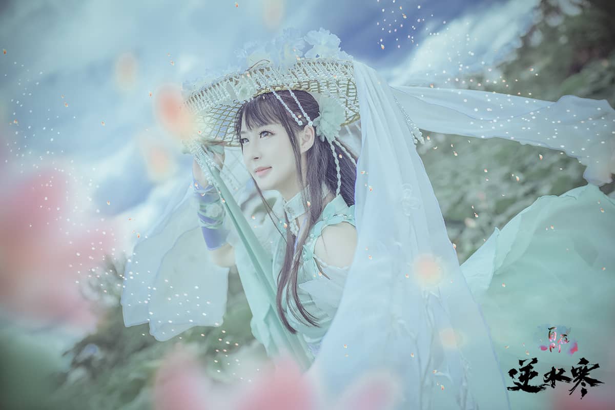 逆水寒素问·小荷初绽cosplay-萌图百科