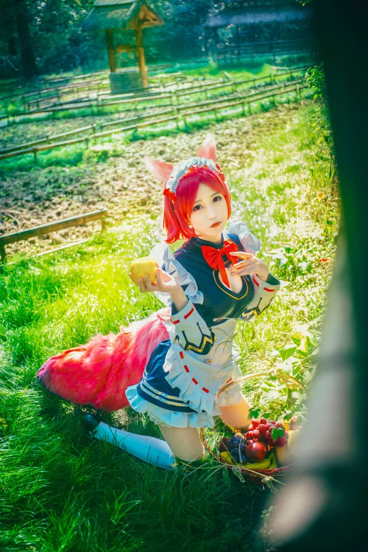 王者荣耀 妲己cosplay，陪你玩~-萌图百科