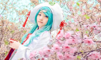 TYA事务所 白无垢 MIKU cosplay-萌图百科