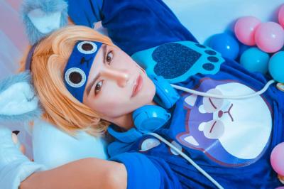 王者荣耀  孙策大乔猫狗日记cosplay-萌图百科