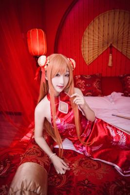 亚丝娜旗袍cosplay-萌图百科