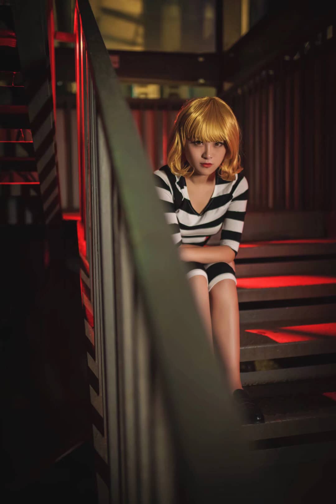 监狱绿川花cosplay-萌图百科