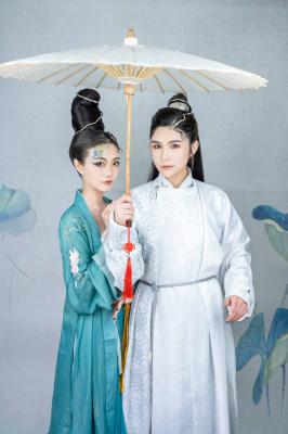 青蛇白蛇千里江山汉服拟人-萌图百科