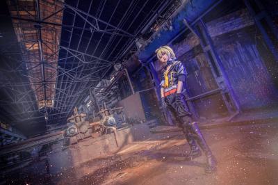 VOCALOID镜音连病毒猎人同人画cosplay-萌图百科
