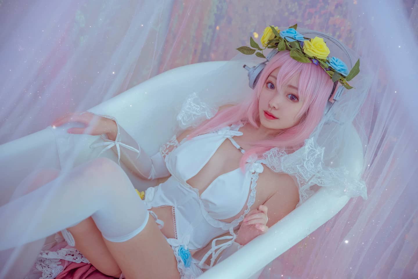 索尼子花嫁cosplay-萌图百科