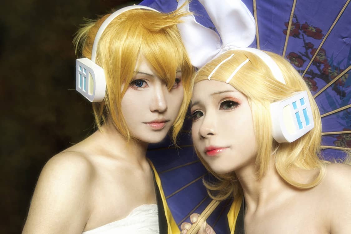 VOCALIOD镜音双子下克上cosplay-萌图百科