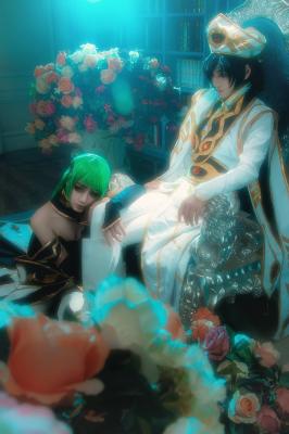 反叛的鲁路修鲁路修&C.C.cosplay-萌图百科