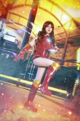 钢铁之躯---钢铁侠性转cosplay-萌图百科
