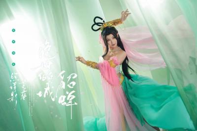 【cos/瑶音】三国杀·绝世倾城·貂蝉-萌图百科