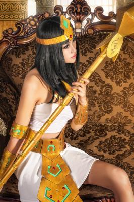 英雄联盟 豹女埃及艳后Cosplay-萌图百科