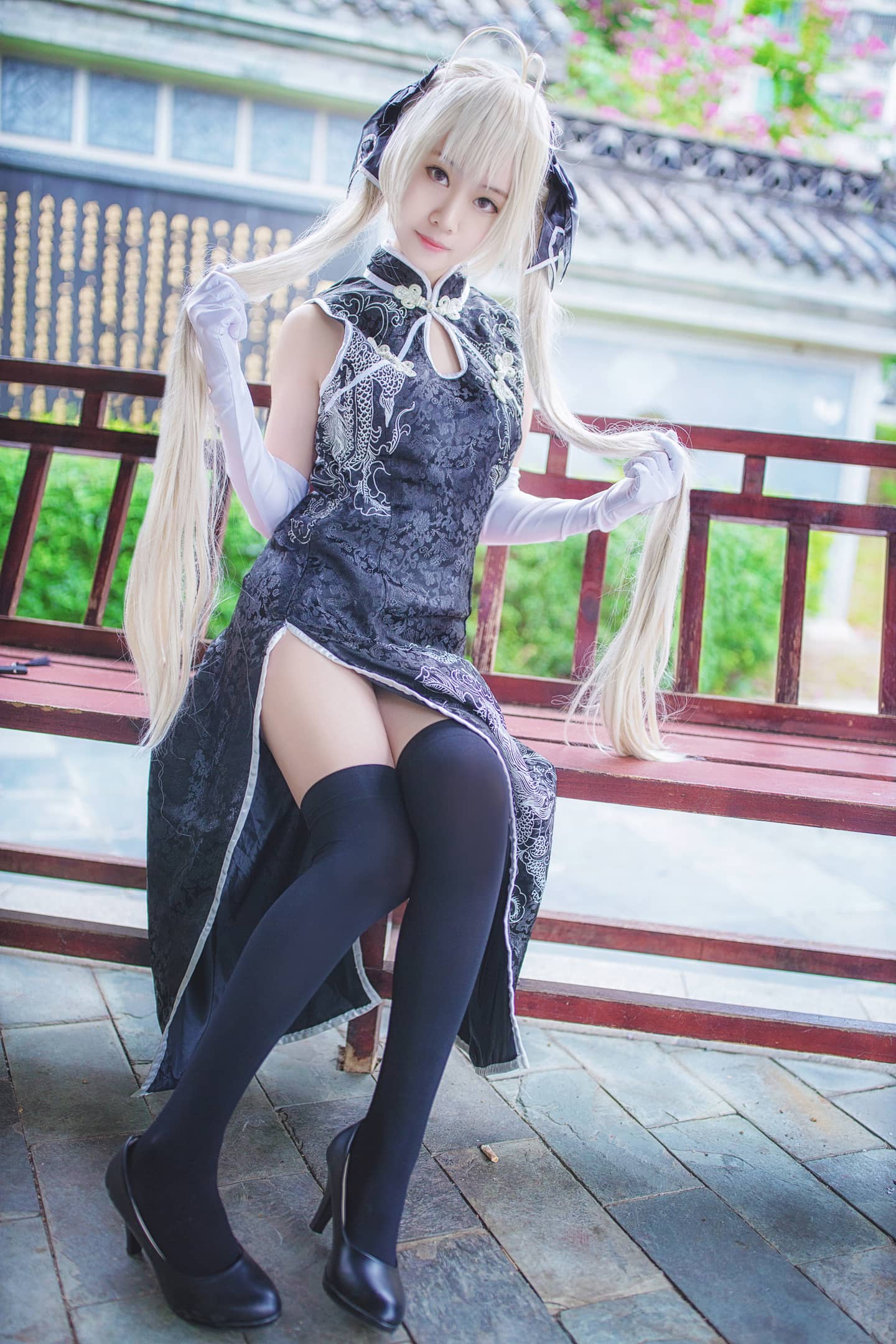 穹妹旗袍cosplay-萌图百科