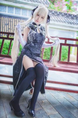 穹妹旗袍cosplay-萌图百科