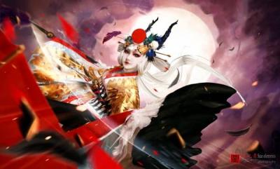 阴阳师姑获鸟cosplay正片-萌图百科
