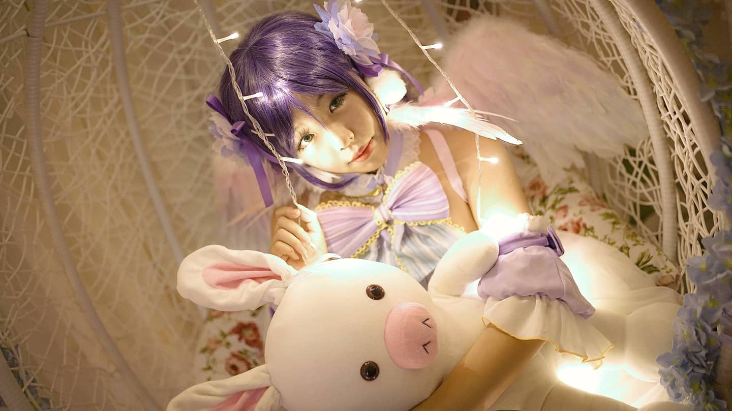 白色情人节东条希cosplay-萌图百科