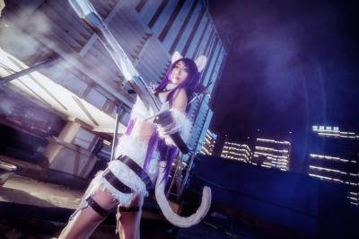 英雄联盟-卡特猫女cosplay-萌图百科