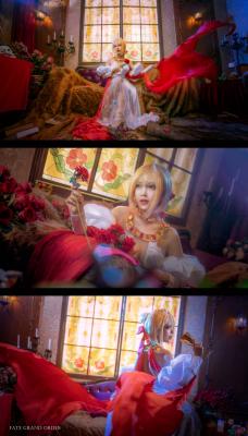 Fate grand order  cosplay-萌图百科
