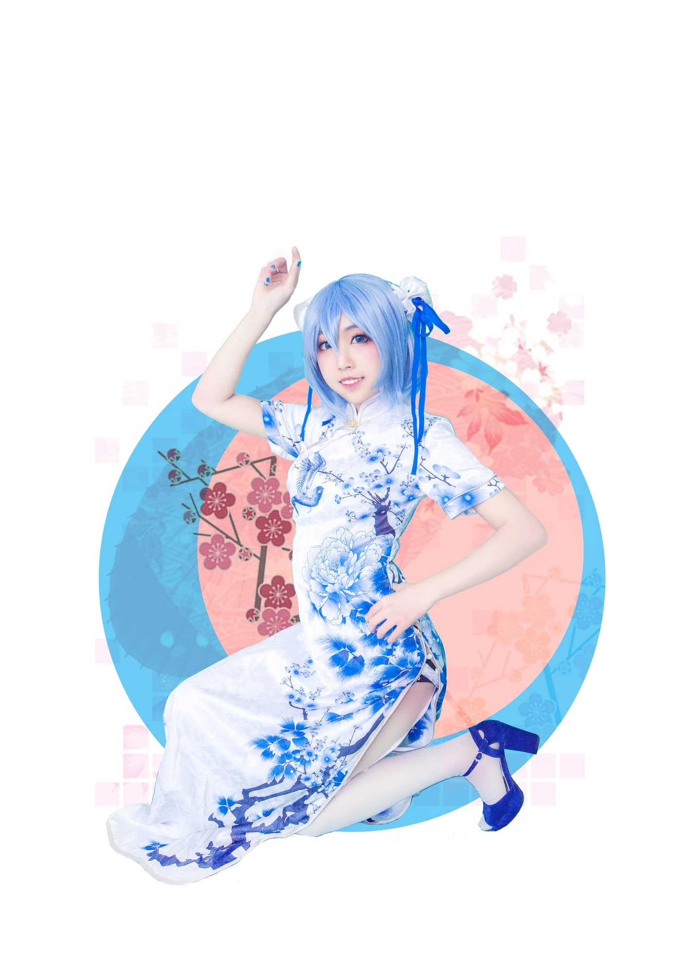 Vocaloid 初音中国风旗袍 恭贺新禧！-萌图百科