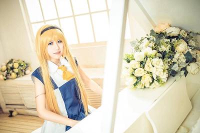 VOCALOID Hello LaughterLILY Cosplay-萌图百科