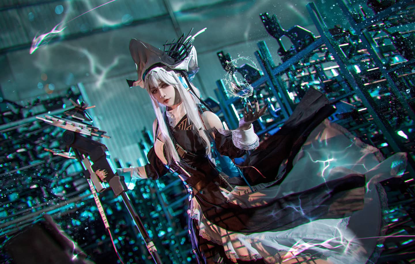 《明日方舟》归溟幽灵鲨cosplay-萌图百科