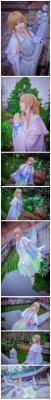 洛天依cosplay 空待三月春而你未来-萌图百科