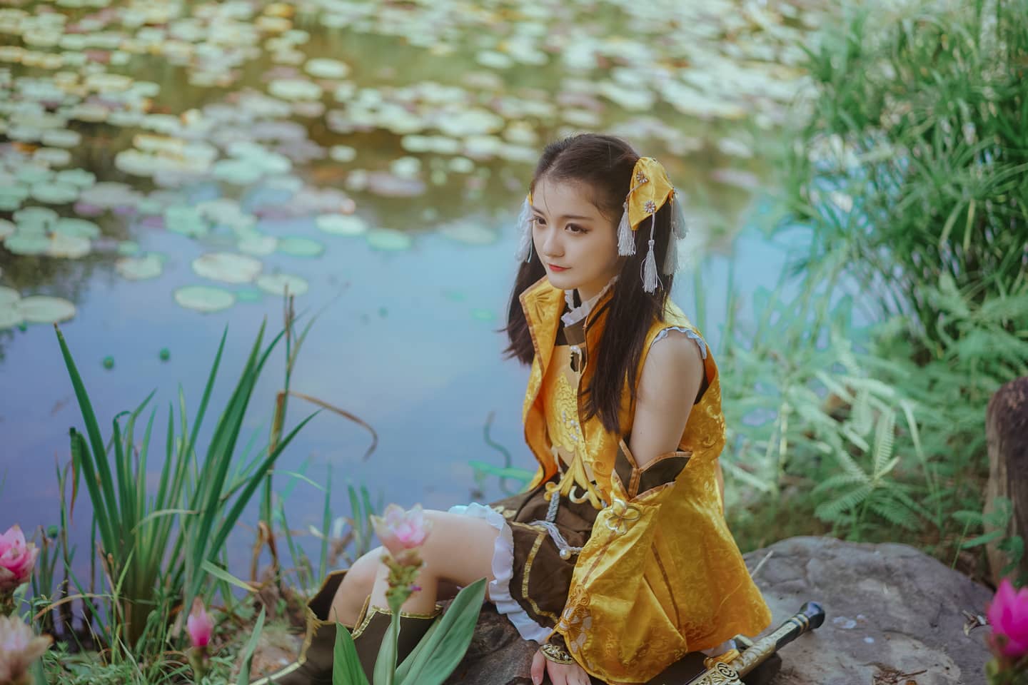 剑网3  藏剑叽萝破军cosplay-萌图百科