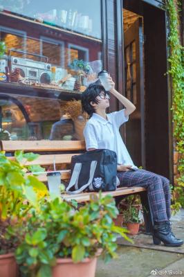 persona5主人公cosplay-萌图百科
