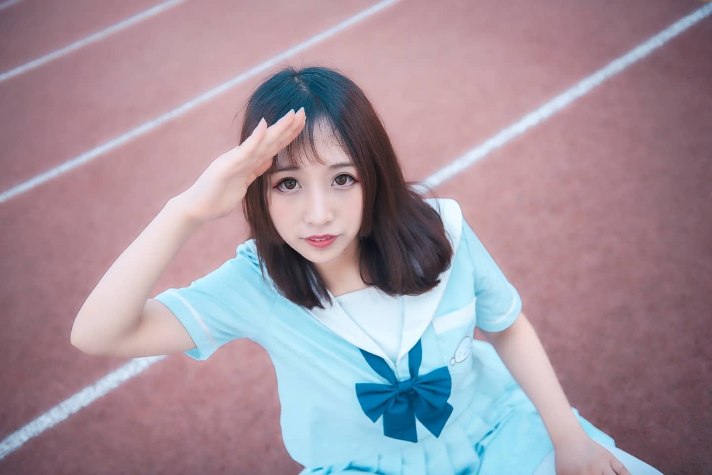jk制服，操场上的小美好-萌图百科