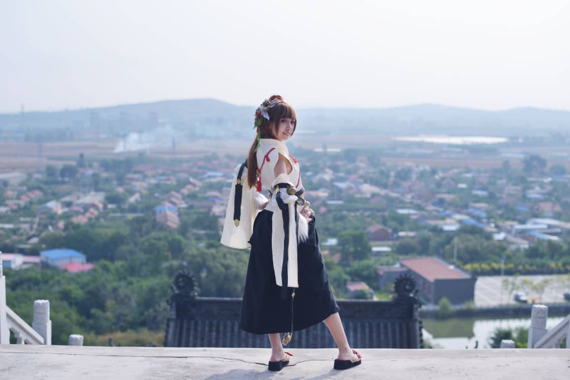 《剑侠情缘三》朔雪丐萝cosplay 烟雨行我们走！-萌图百科