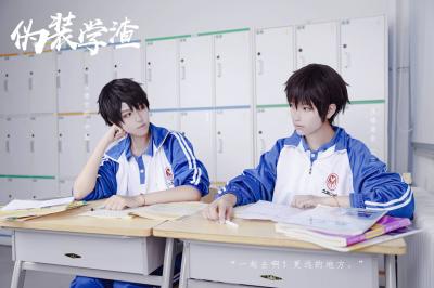 伪装学渣cosplay-萌图百科