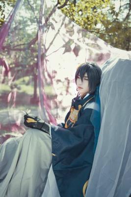 刀剑乱舞三日月宗进cosplay-萌图百科