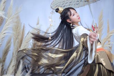 天涯明月刀x故宫联动·方寸·云中三希堂cosplay-萌图百科