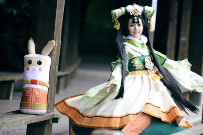 萌萝莉什么的最有爱了！《古剑2》沈曦Cosplay-萌图百科