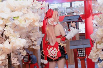 《原神》烟绯cosplay-萌图百科
