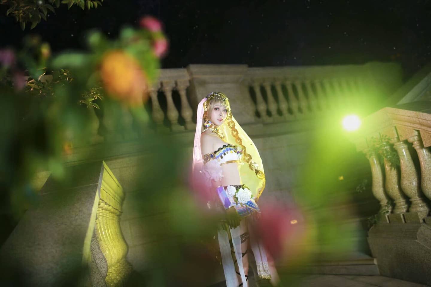 东条希南小鸟cosplay 要欣赏妾身的舞蹈么～-萌图百科