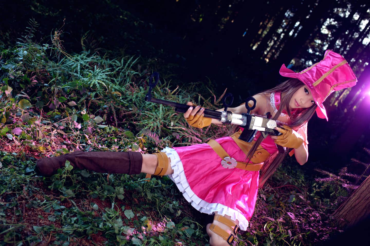 英雄联盟皮城女警凯瑟琳Cosplay-萌图百科