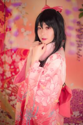lovelive矢泽妮可cosplay，妮可正月未觉醒-萌图百科