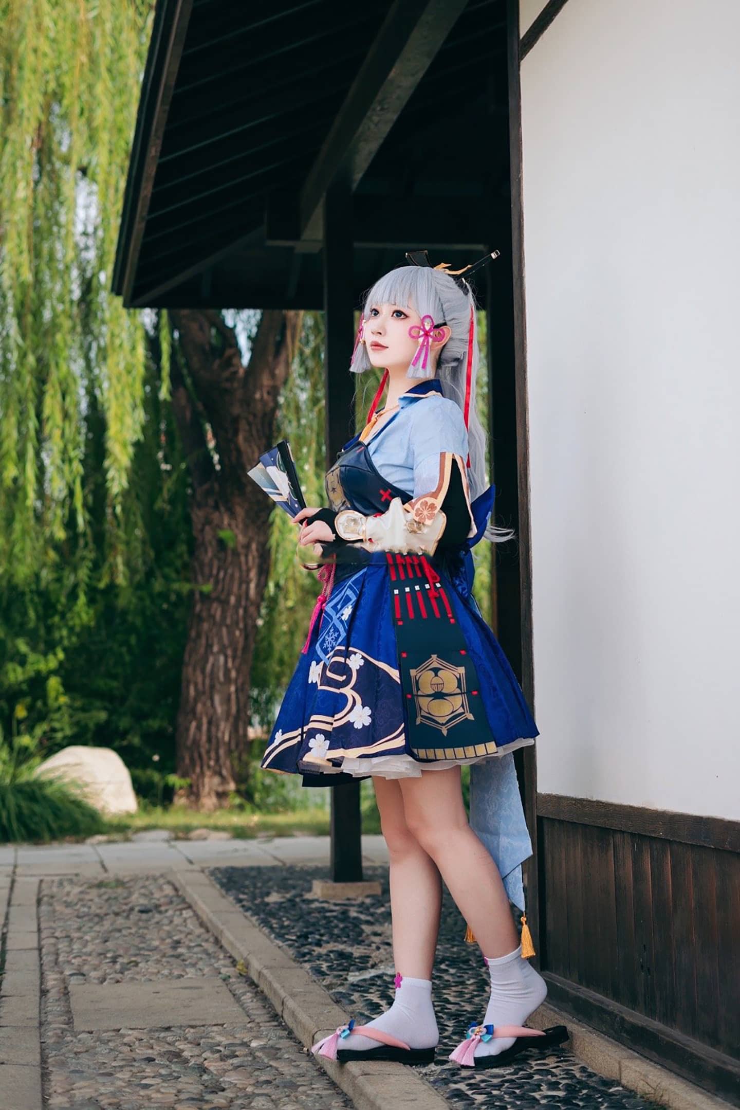 《原神》神里绫华cosplay-萌图百科